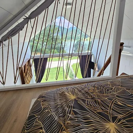 Вилла Tiny House 1 Wellness Slovensky Raj Дединки